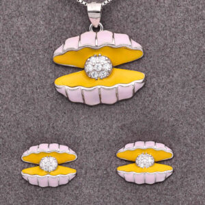 925 Sterling Silver Neclace Set