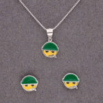 925 Sterling Silver Neclace Set