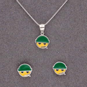 925 Sterling Silver Neclace Set