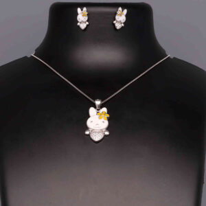 925 Sterling Silver Neclace Set