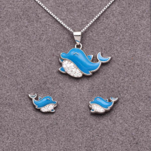 925 Sterling Silver Neclace Set