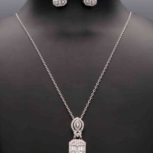 925 Sterling Silver Neclace Set