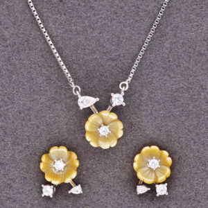 925 Sterling Silver Neclace Set