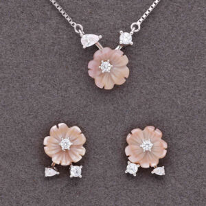 925 Sterling Silver Neclace Set