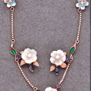 925 Sterling Silver Neclace Set