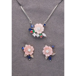 925 Sterling Silver Neclace Set