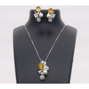 925 Sterling Silver Neclace Set