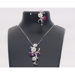 925 Sterling Silver Neclace Set