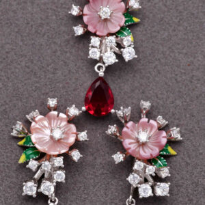 925 Sterling Silver Neclace Set