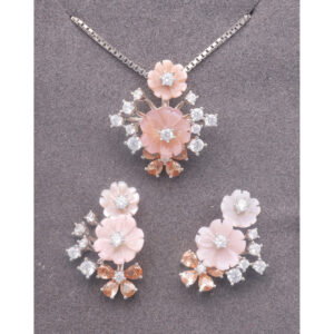 925 Sterling Silver Neclace Set