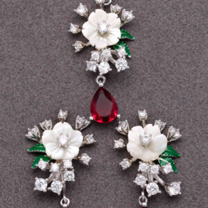 925 Sterling Silver Neclace Set