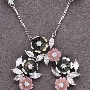 925 Sterling Silver Neclace Set