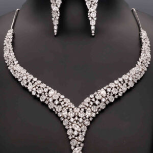 925 Sterling Silver Neclace Set
