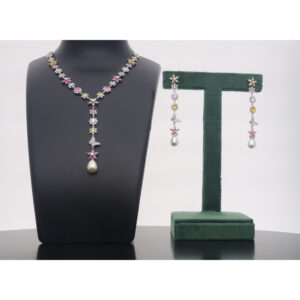 925 Sterling Silver Neclace Set