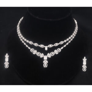 925 Sterling Silver Neclace Set