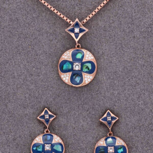 925 Sterling Silver Neclace Set