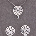 925 Sterling Silver Neclace Set