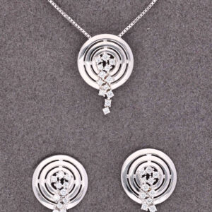 925 Sterling Silver Neclace Set