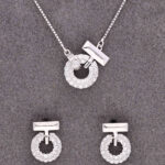 925 Sterling Silver Neclace Set