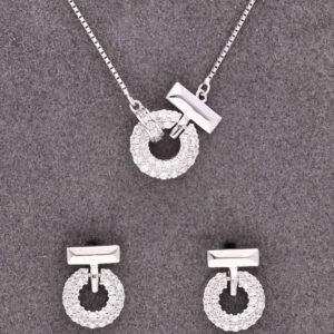 925 Sterling Silver Neclace Set
