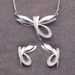 925 Sterling Silver Neclace Set