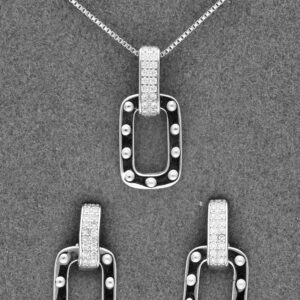 925 Sterling Silver Neclace Set