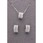 925 Sterling Silver Neclace Set