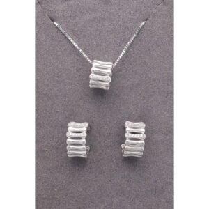 925 Sterling Silver Neclace Set