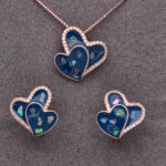 925 Sterling Silver Neclace Set