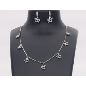 925 Sterling Silver Neclace Set
