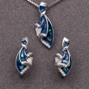 925 Sterling Silver Neclace Set