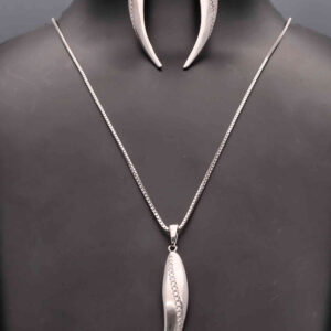 925 Sterling Silver Neclace Set