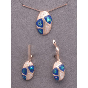 925 Sterling Silver Neclace Set