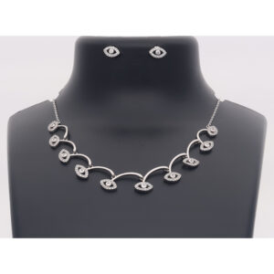 925 Sterling Silver Neclace Set