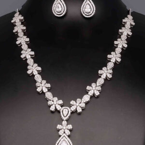 925 Sterling Silver Neclace Set