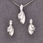 925 Sterling Silver Neclace Set