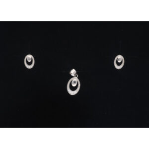 925 Sterling Silver Neclace Set