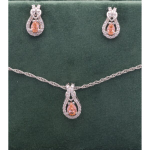 925 Sterling Silver Neclace Set