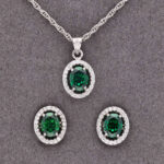 925 Sterling Silver Neclace Set