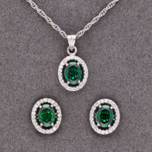 925 Sterling Silver Neclace Set