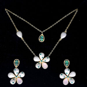 925 Sterling Silver Neclace Set