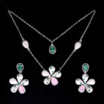 925 Sterling Silver Neclace Set