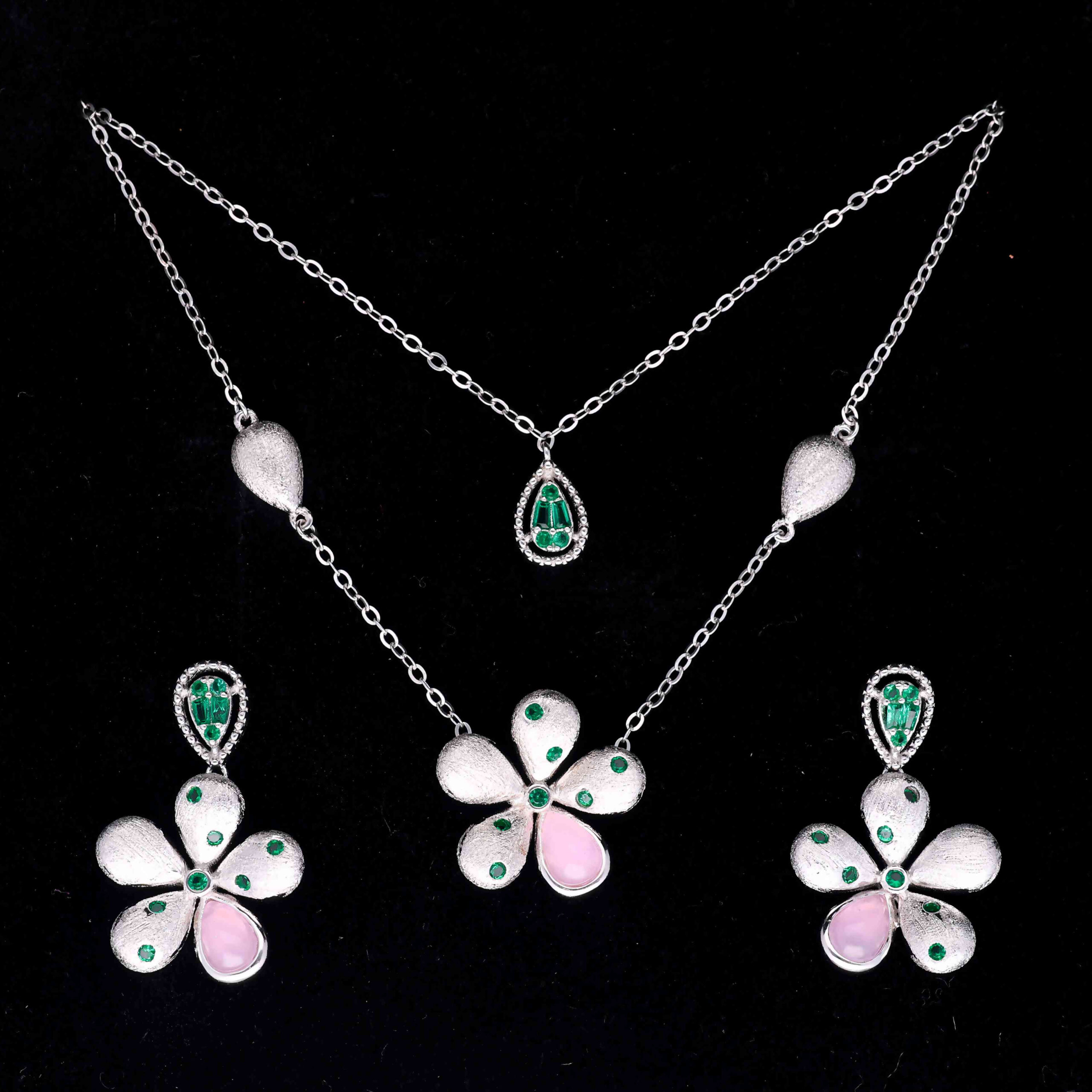 925 Sterling Silver Neclace Set 925 Sterling Silver Neclace Set