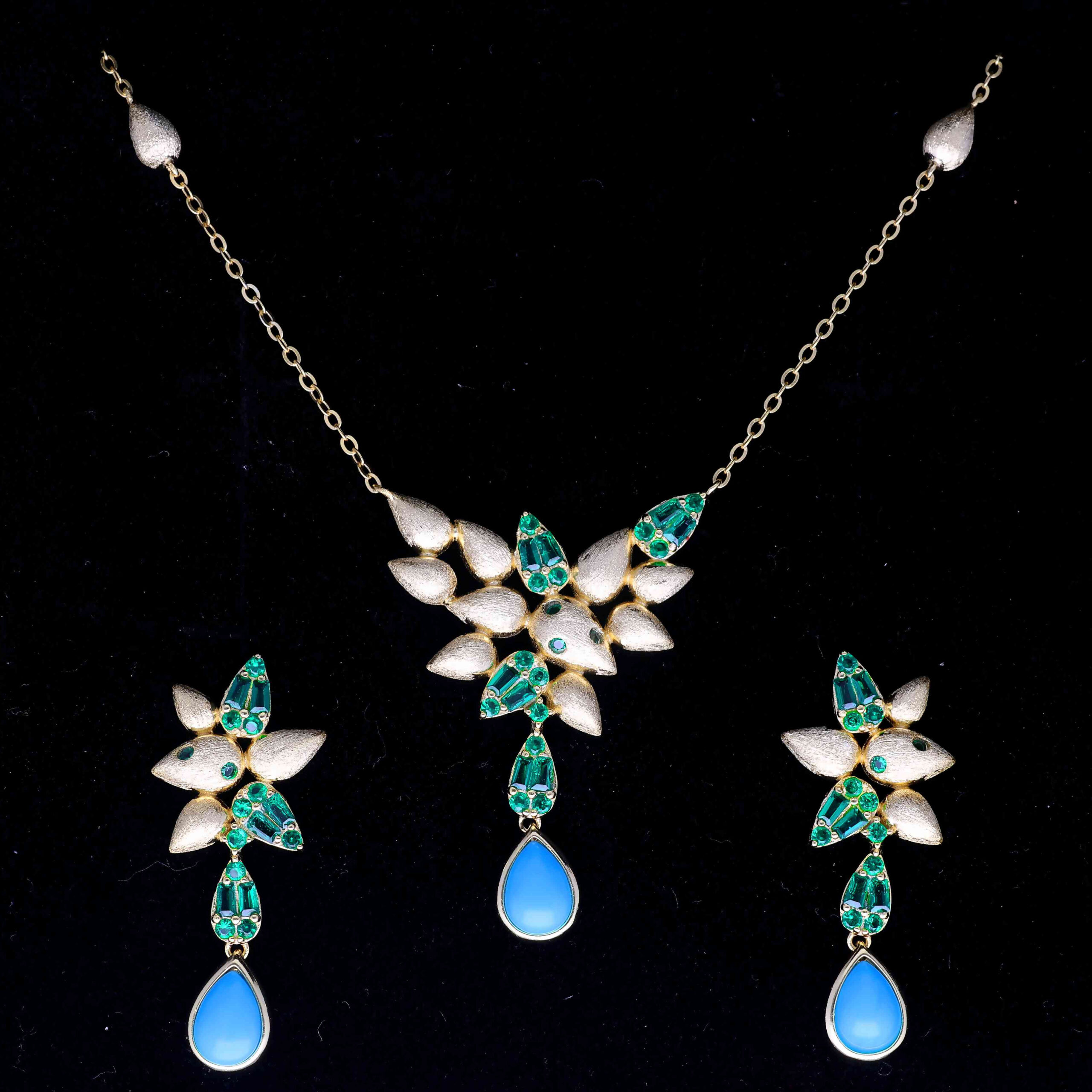 925 Sterling Silver Neclace Set 925 Sterling Silver Neclace Set