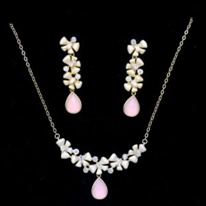 925 Sterling Silver Neclace Set