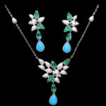 925 Sterling Silver Neclace Set