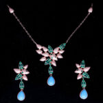 925 Sterling Silver Neclace Set