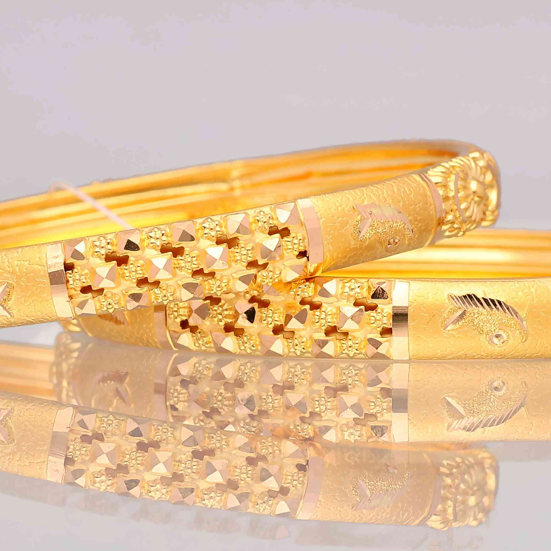 916 Gold Bangles 916 Gold Bangles