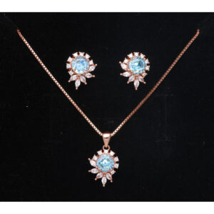 925 Sterling Silver Neclace Set