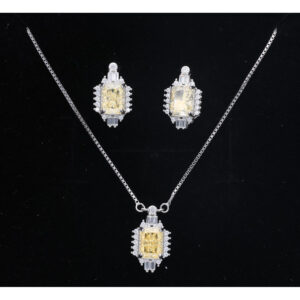 925 Sterling Silver Neclace Set